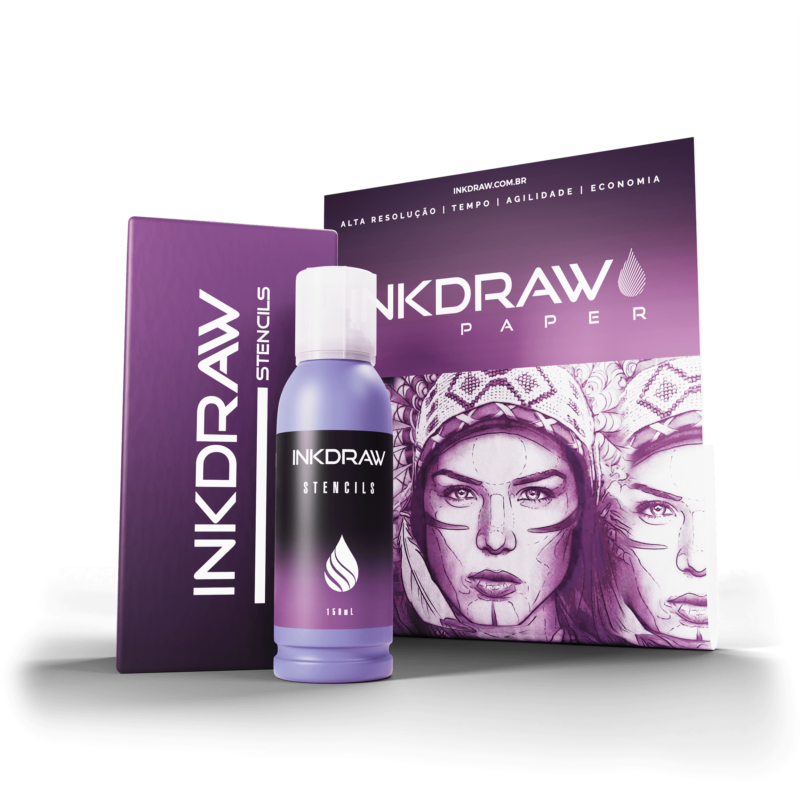 Kit INKDRAW Stencil + INKDRAW Paper Inkdraw Stencils